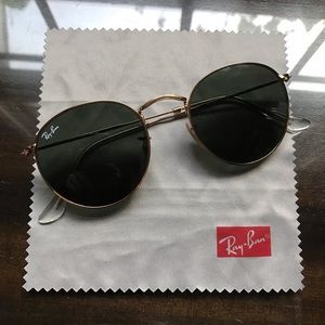 🕶 Ray Ban Round Metal Sunglasses 🕶